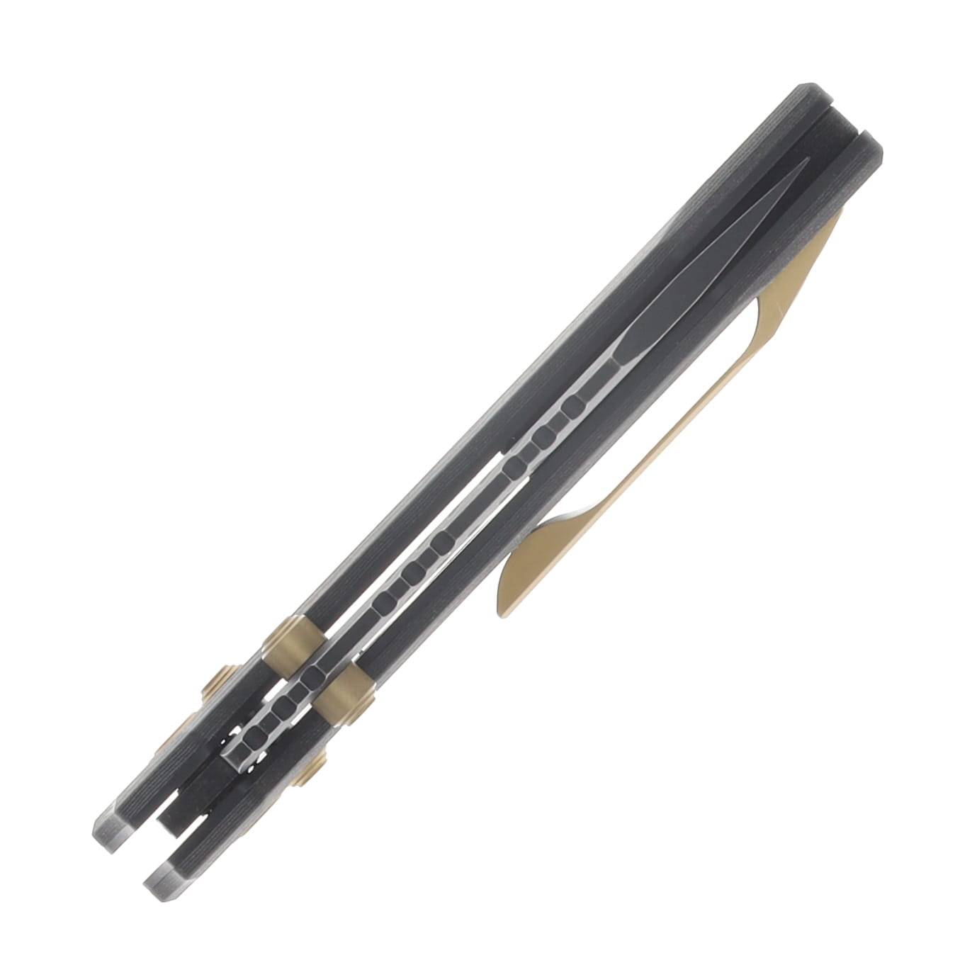 kssちゃん Vosteed Mini RSKAOS Folder Black Serrated STNWSH Blade Shipwreck