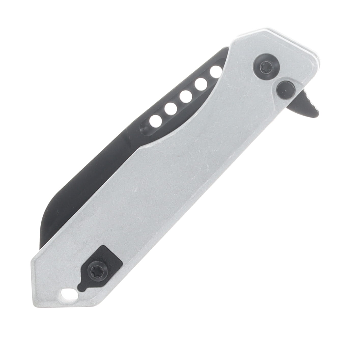 Heretic Jinn Slip Joint Folding Knife Battle Black Magnacut/Blizzardworn Chassis H213-8A-BLZ View 5