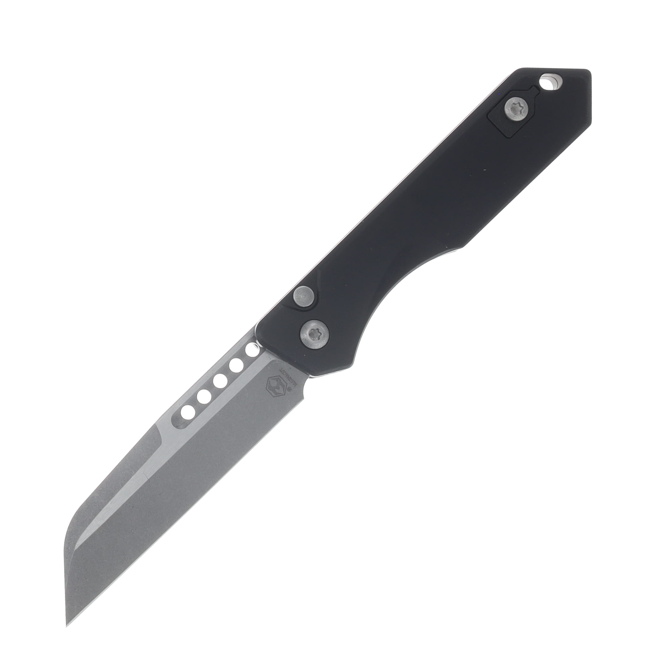 Heretic Jinn Automatic Knife Battleworn Blade/Black Chassis H113-5A View 1