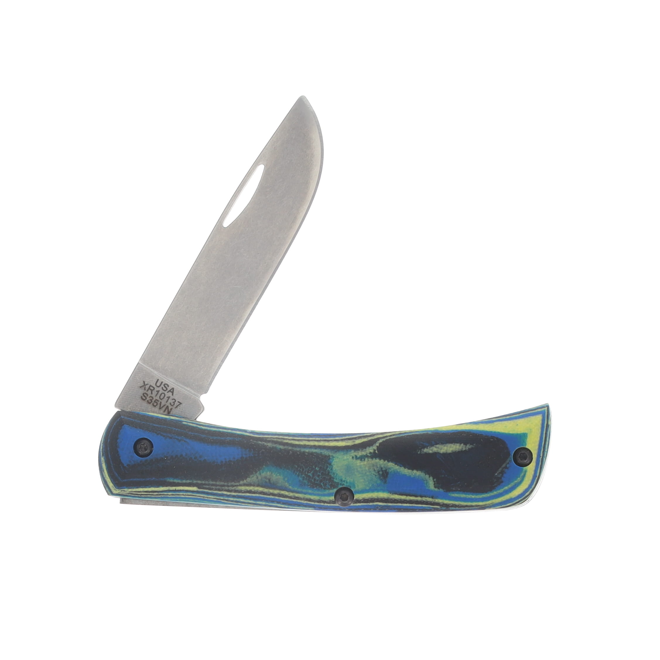 Case XX Crossroads XR Sod Buster Jr S35VN/Starry Night G-10 CA44745 View 4