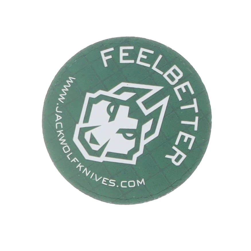 Jack Wolf Knives Feelbetter Jack Folder Titanium Starburst Handle S90V Blade FEELB-01-TI-STAR View 8