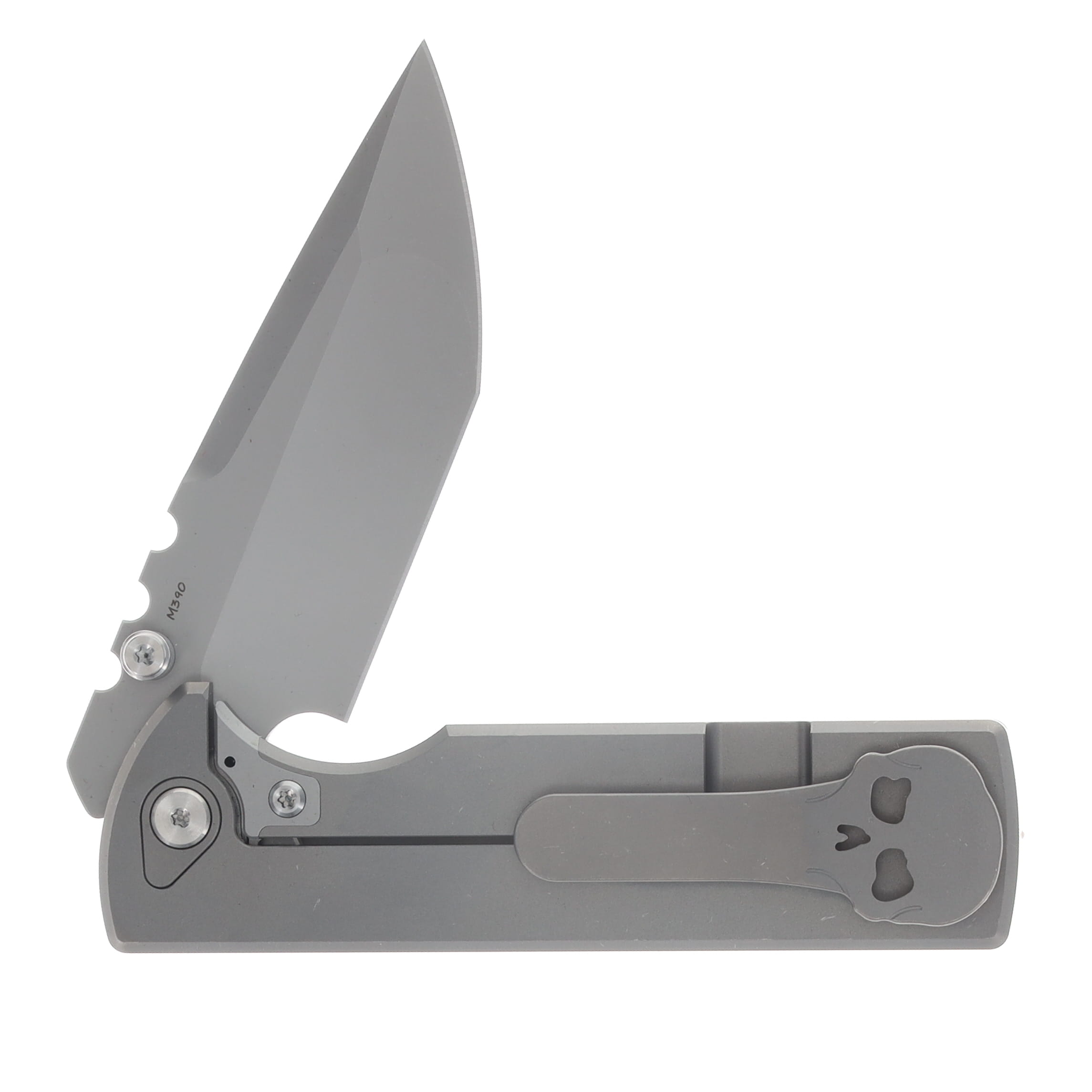Chaves Knives N.T.A.K. 229 Magnetic Integral Framelock Folder Stonewash Tanto CK-1D1-2B1A-1A0! View 4