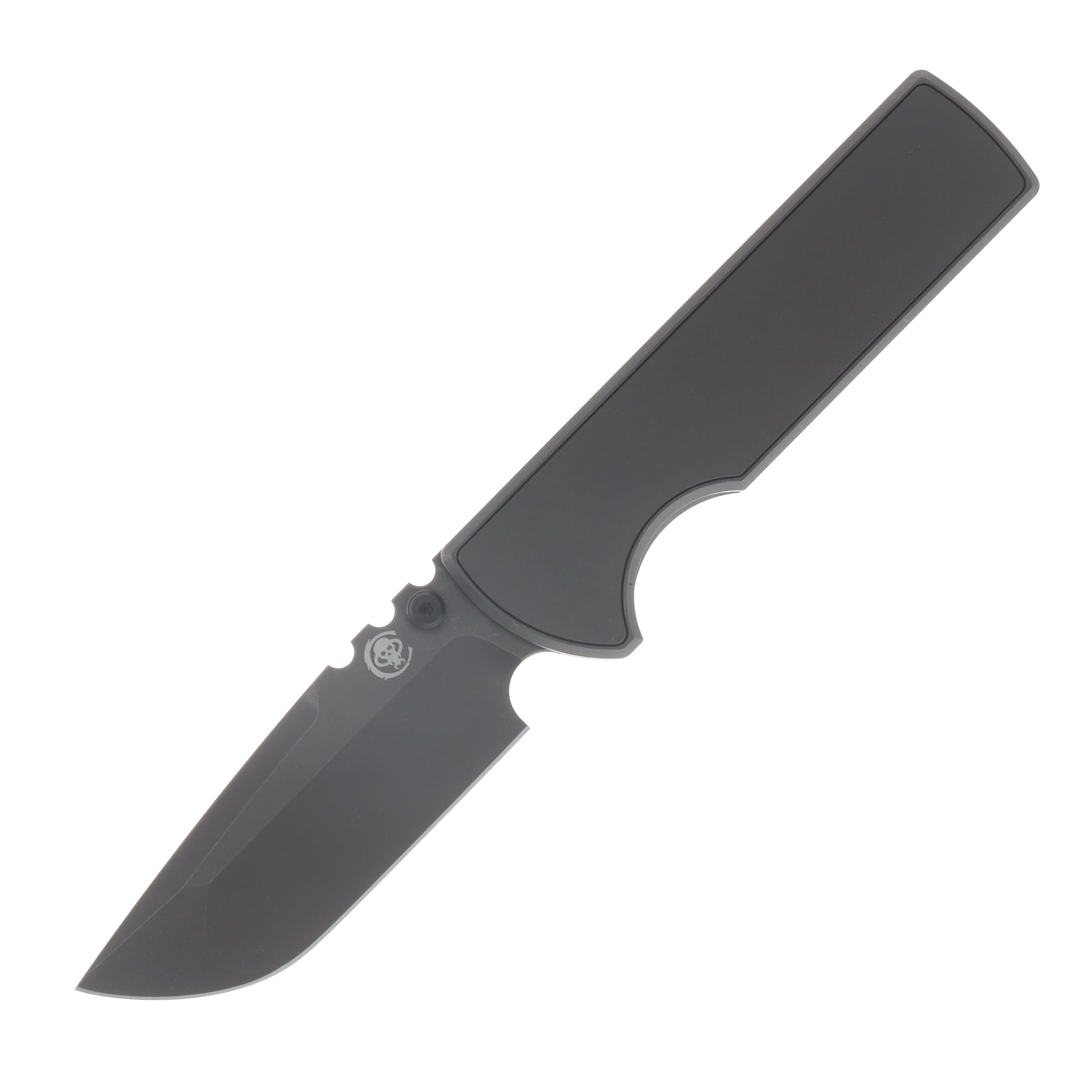 Chaves Knives N.T.A.K. 229 Magnetic Integral Framelock Folder Grey PVD Drop Point CK-1D1-1C1A-4A15! View 1