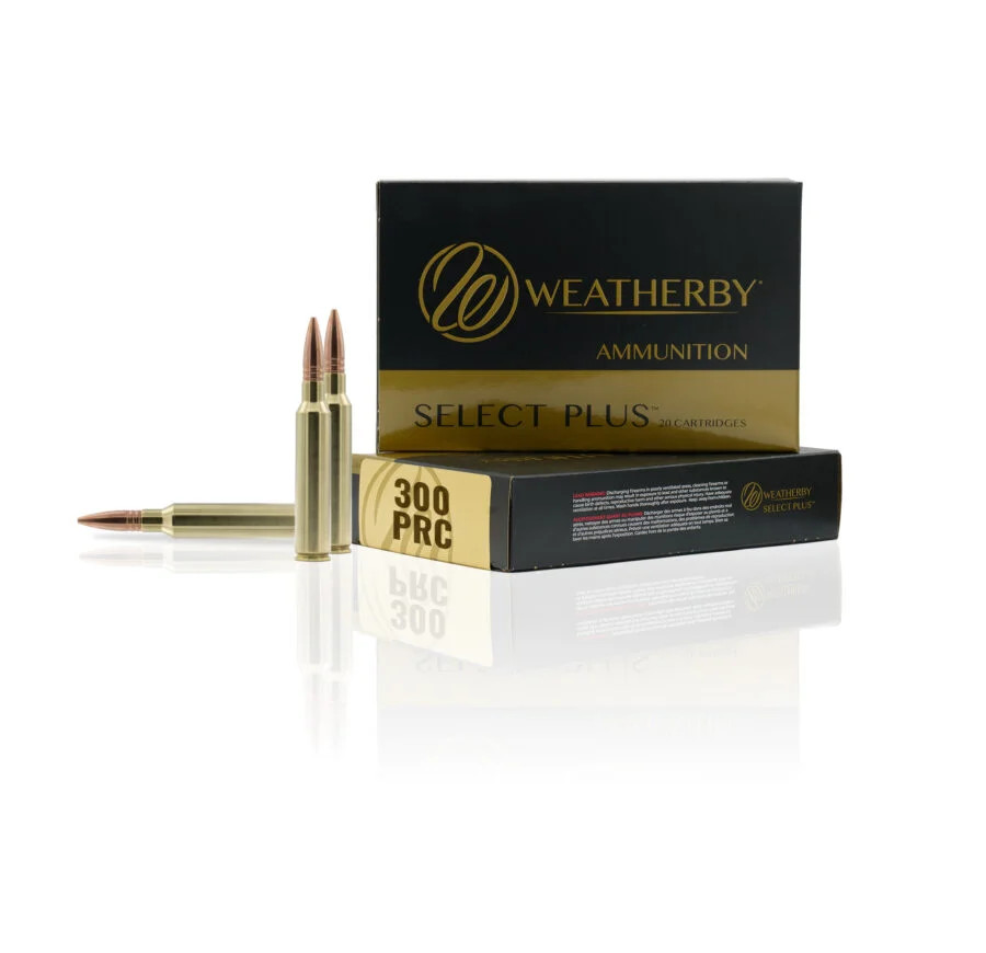 Weatherby Select Plus 300 PRC Hammer Custom 20rd 195gr M300P195HCB View 1