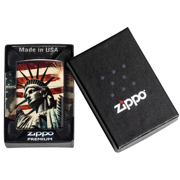 Zippo Spark of Liberty Design 540 Color ZP47186 View 3