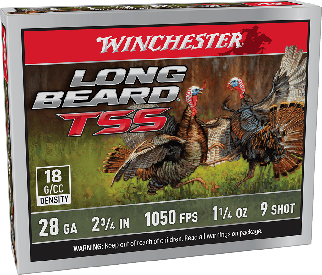 Winchester Long Beard TSS 28 Gauge 2-3/4in #9 Tungsten 1-1/4oz 5Rd LBTSS289 View 1
