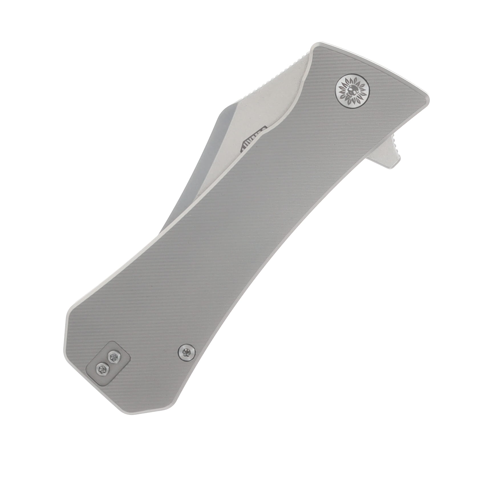 Auxiliary MFG. Pocket Bowie XL Frame Lock Folder Full Titanium 4in Blade-Production AUX006TIBWXL View 5