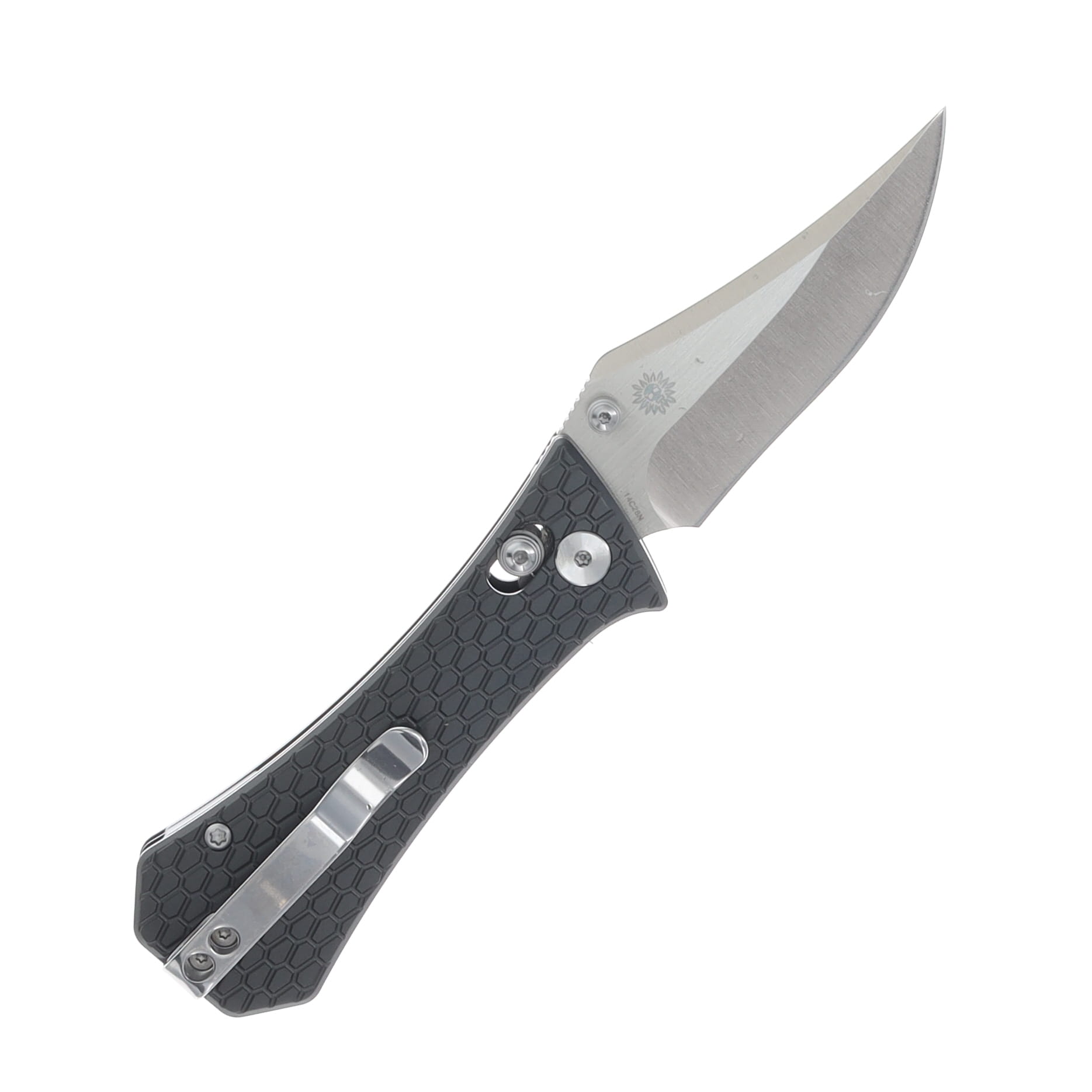 Auxiliary Manufacturing Pocket Bowie Crossbar Folder Grey Aluminum - Production AUX009GRY View 2