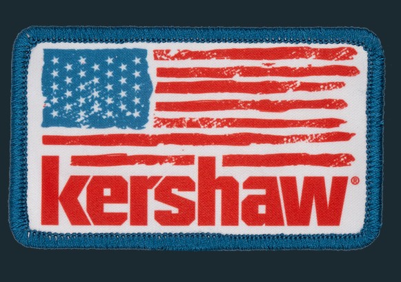 Kershaw USA Flag Woven Patch KERPATCHUS26S View 1