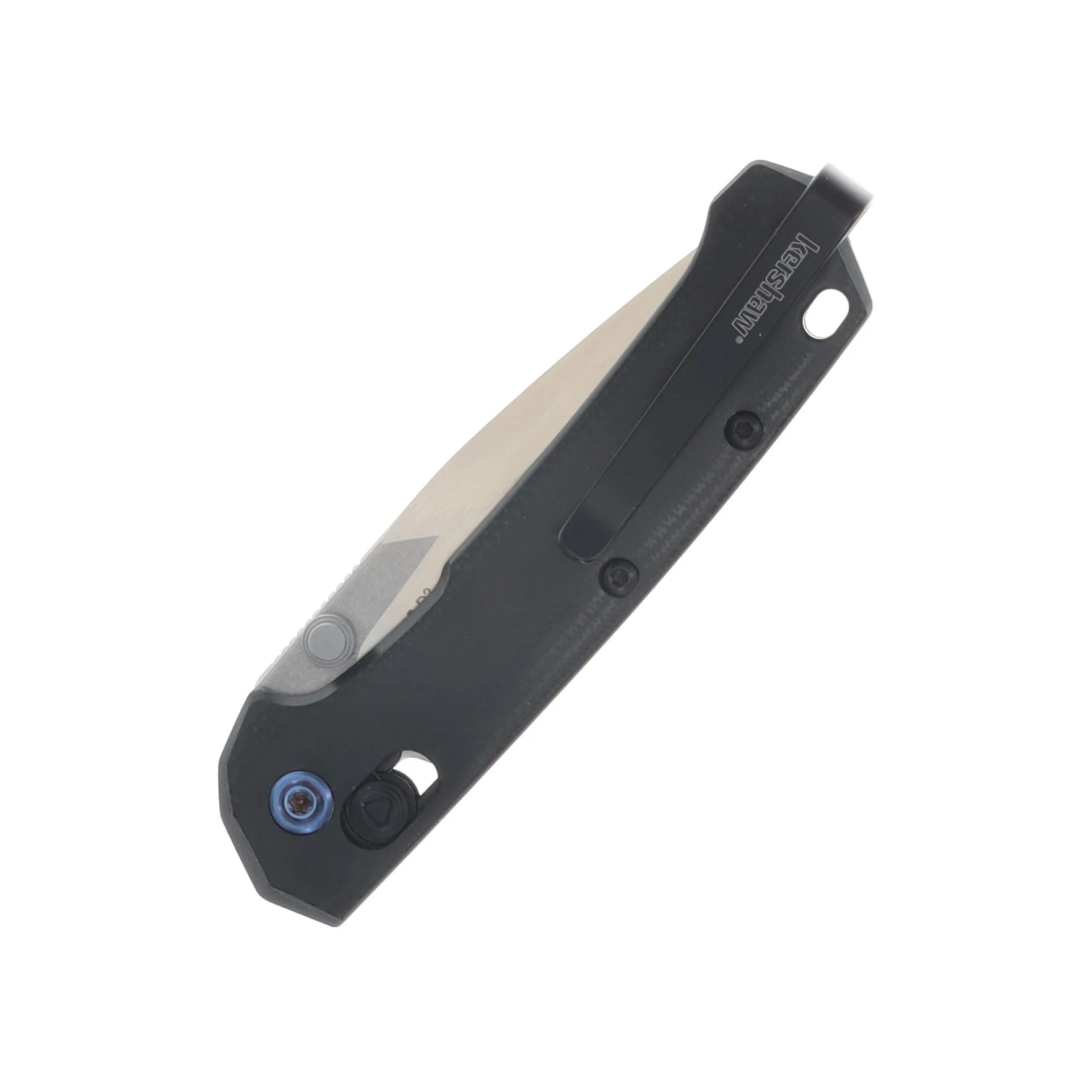 Kershaw Celestion Folding Knife Polished Black G-10 Handle Satin D2 Blade KS2057 View 5