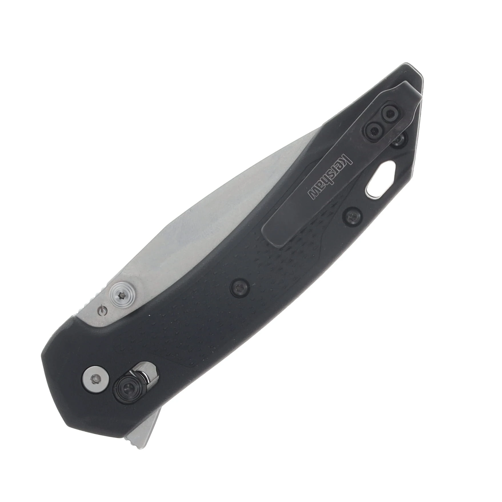 Kershaw Bonneville Folder Black GFN Handle Stonewashed 14C28N Blade KS6000 View 6