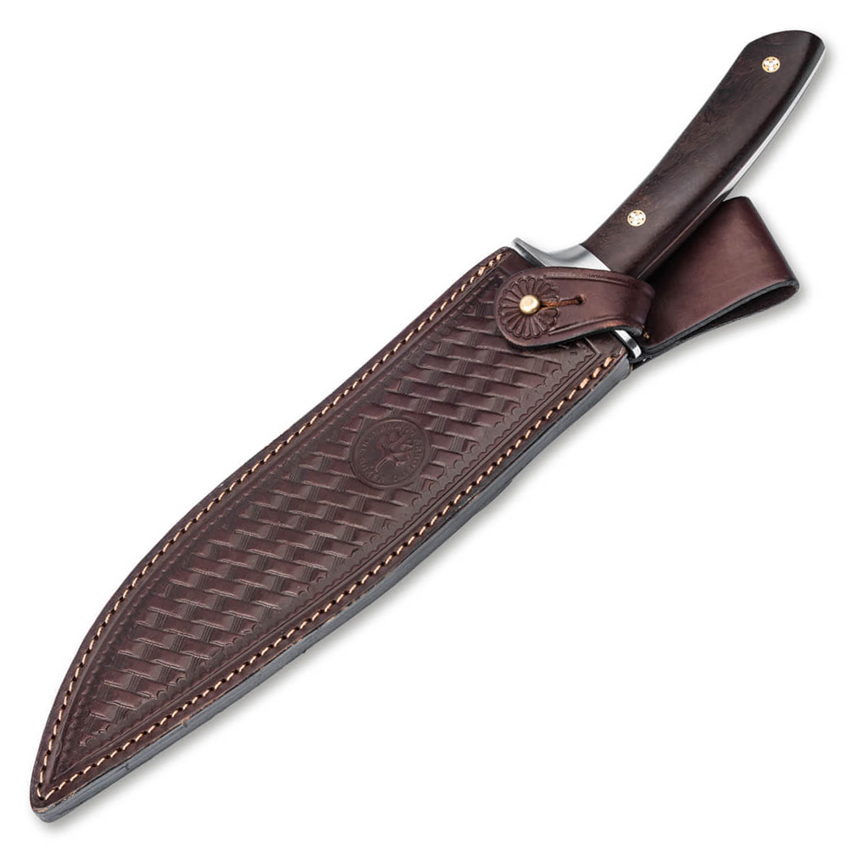 Boker Arbolito Toro GX Fixed Blade Knife W/Sheath Guayacan Wood Handle BK02BA595GX View 2