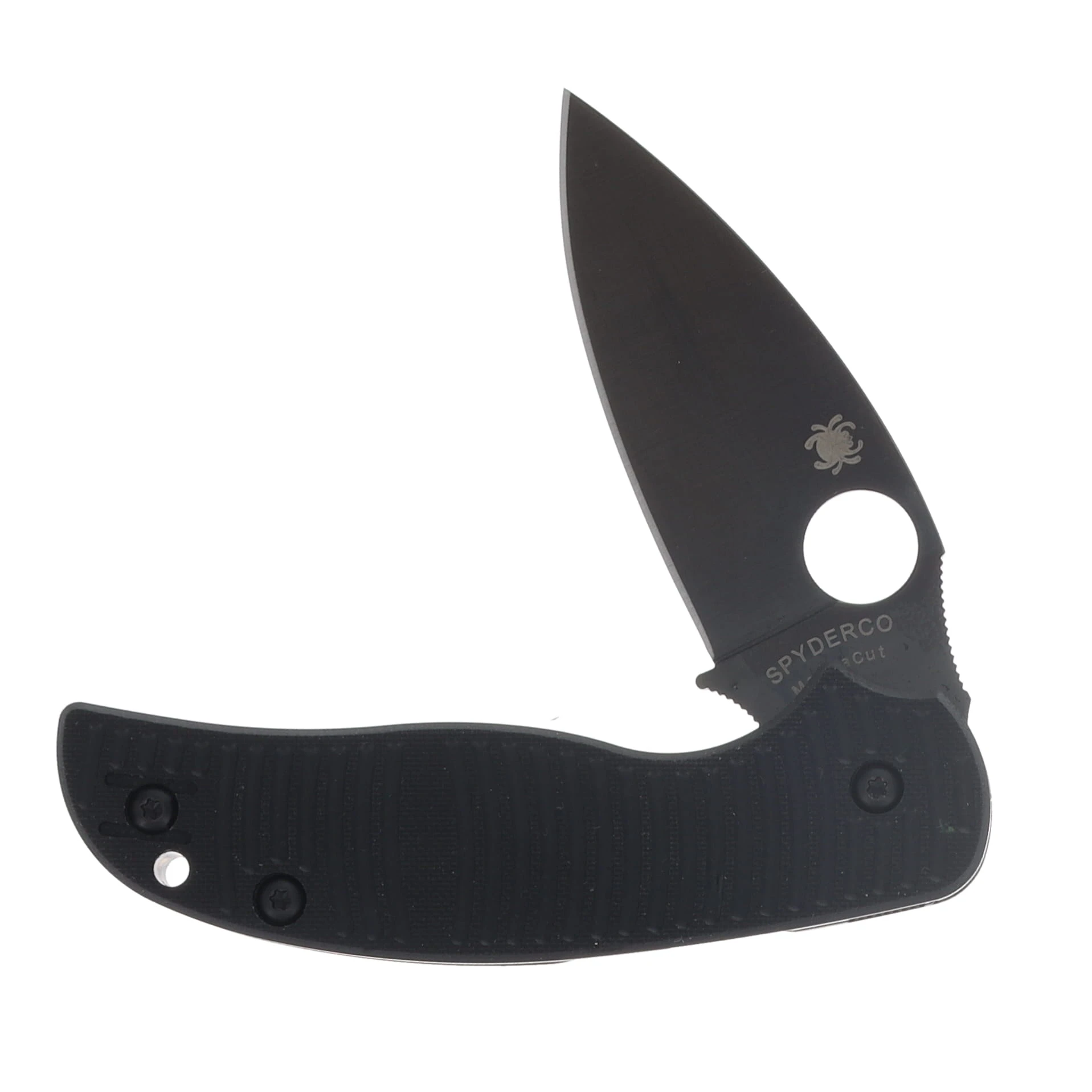 Spyderco Sage 5 Salt Folding Knife Black G-10 Black TiCN CPM MagnaCut Blade SPC123GPBKMCBK View 3