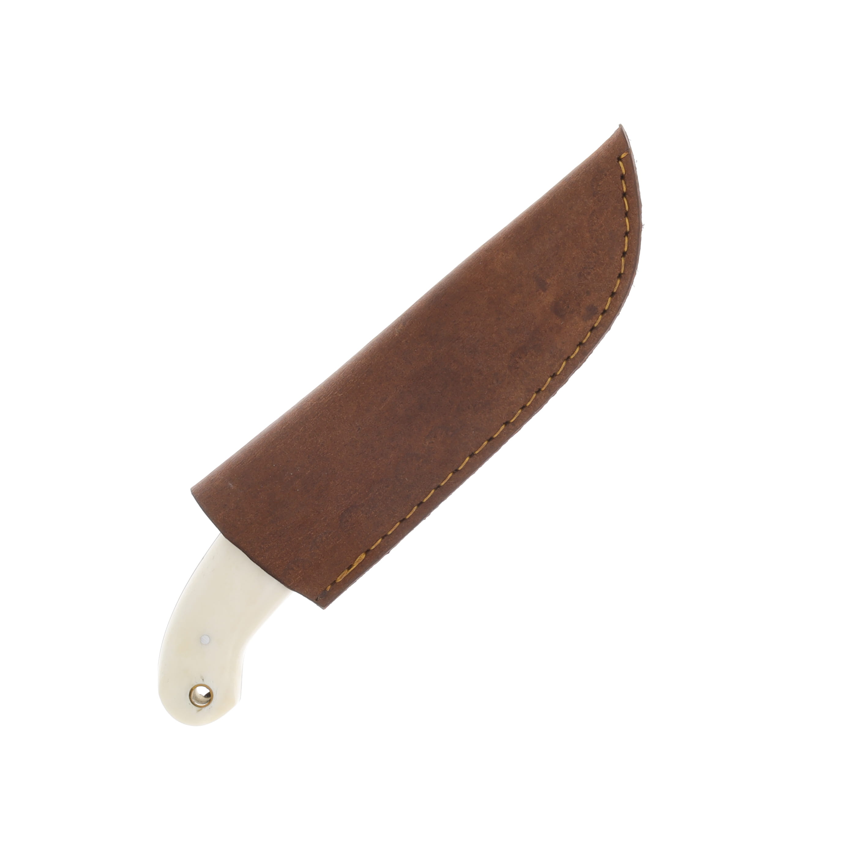 SZCO Supplies Filework Bone Skinner Fixed Blade Knife 3in Drop Point 203407BO View 3