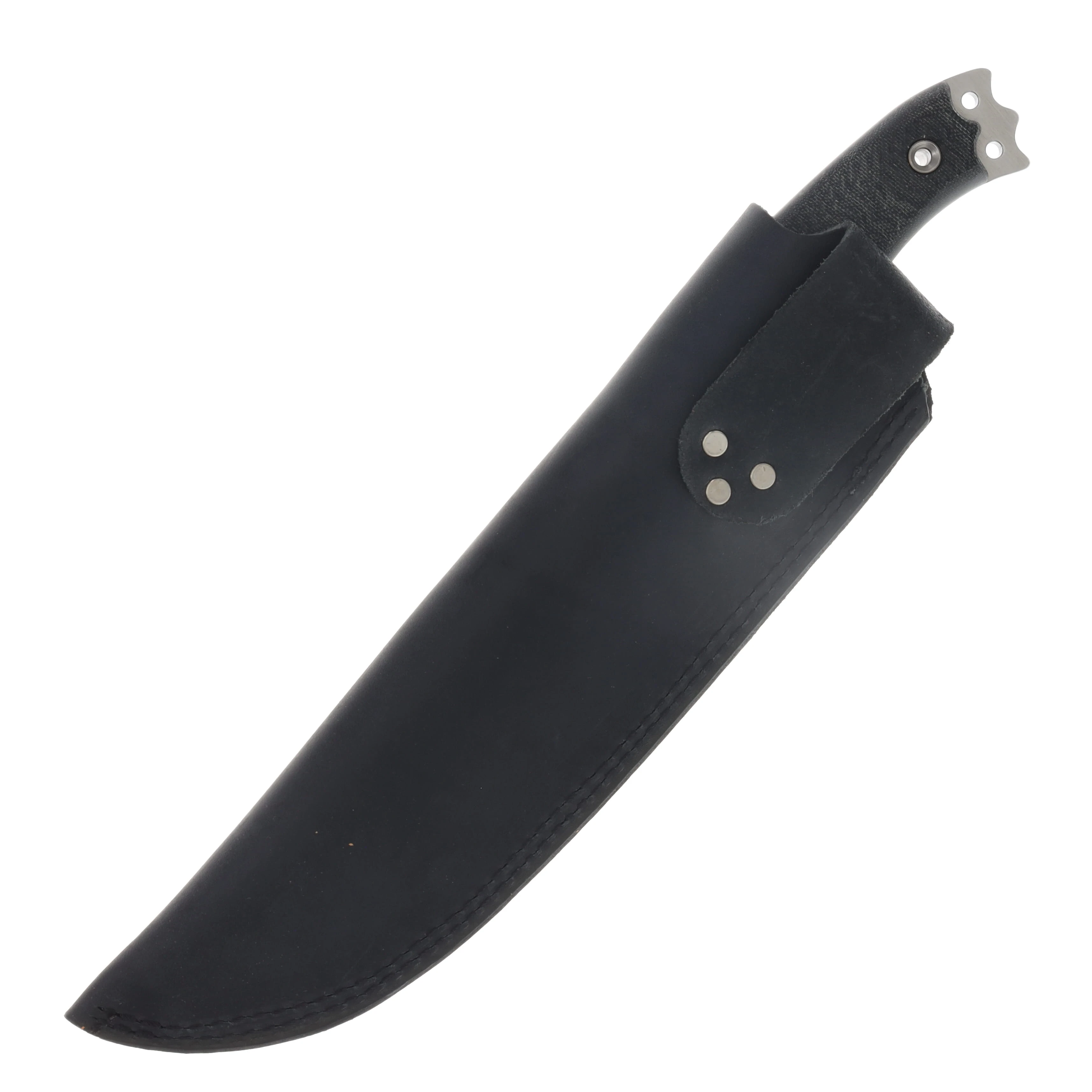 Busse Hell Razor 2 Competition Fixed Blade STNWSH Blade Black Canvas Magnum Handle BKHR2BCM View 3