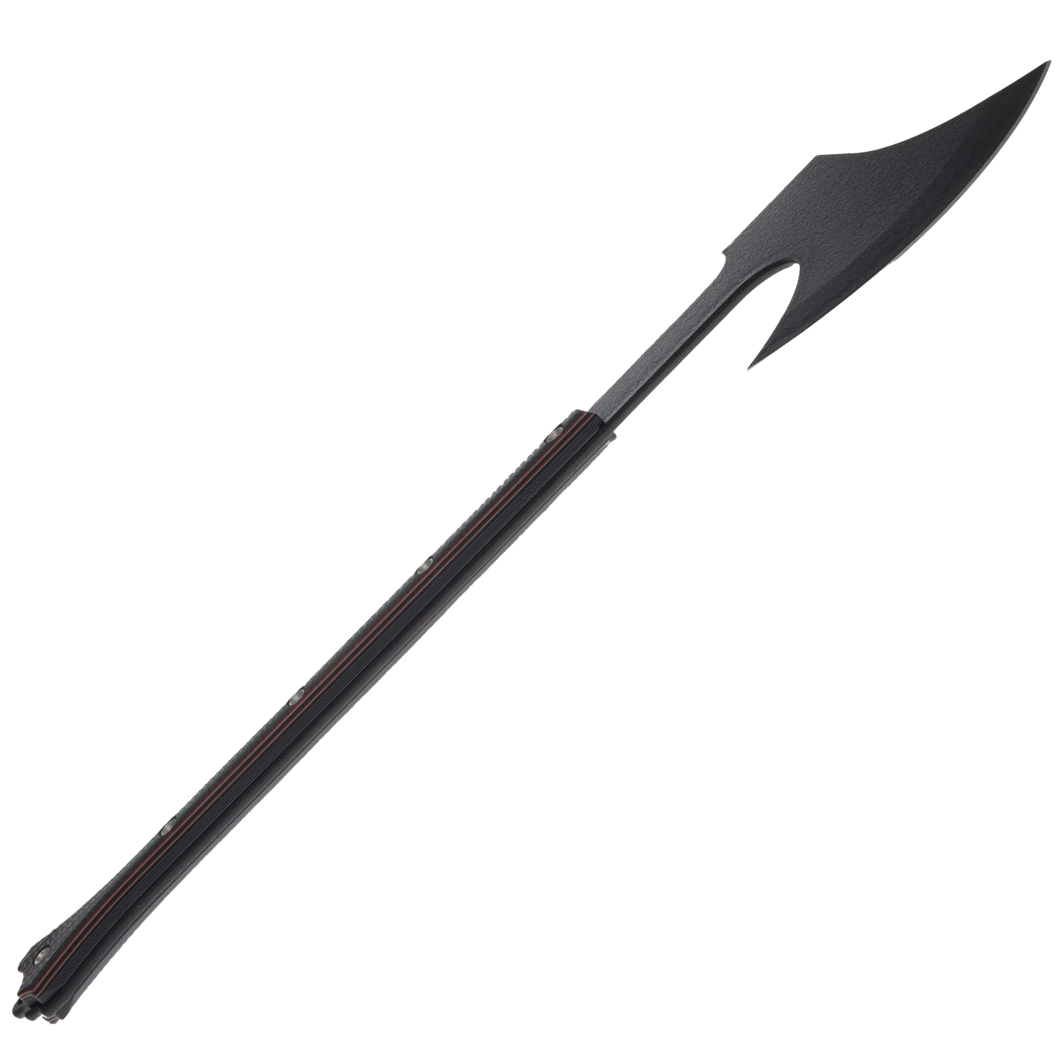 Busse Rapid Deployment Viking Single Headed Axe Red Black White G-10 Handle 51226B View 3