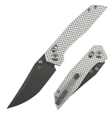 Wixco Drax II Folding Knife STN WSH 14C28N Blade Purple Shredded
