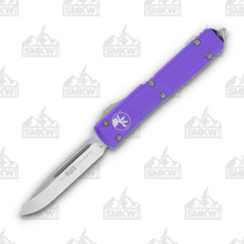 Microtech Ultratech Out-The-Front Automatic Knife (S/E Satin | Purple)