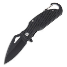 Smith & Wesson Special Tactical Folder – Black, 40% Serrated Drop Point, SWCKTACBSD