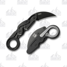 CRKT Provoke Folding Karambit 2.41in Hawkbill Black Plain Blade