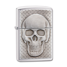 Zippo Lighter Brainy Surprise Brushed Chrome ZP29818