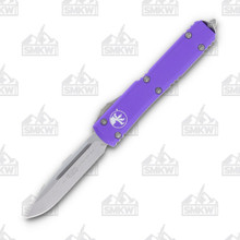 Microtech Ultratech Out-The-Front Automatic Knife (S/E Stonewash | Purple)