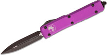 Microtech Ultratech Out-The-Front Automatic Knife (D/E Black | Violet)