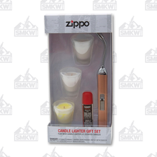 Zippo Rose Gold Lighter & Candle Set