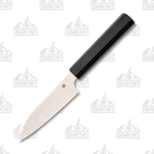 Spyderco Wakiita Petty Kitchen Knife 4.52in Plain Edge G10 Fiberglass SPK15GP