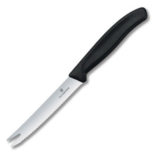Victorinox Classic Cheese and Sausage Knife Black V56542