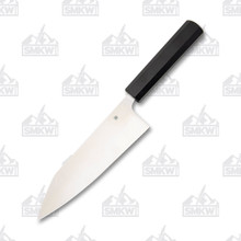 Spyderco Murray Carter Wakiita Bunka Bocho Black G10 Knife 7.75in Satin Blade SPK18GP