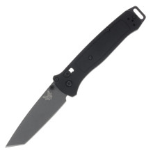 Benchmade Bailout Folding Knife 3.38 Inch Plain Gray Cerakote Tanto BM537GY
