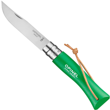 Opinel No.07 Colorama Emerald Stainless Steel Folding Knife OP002267CP