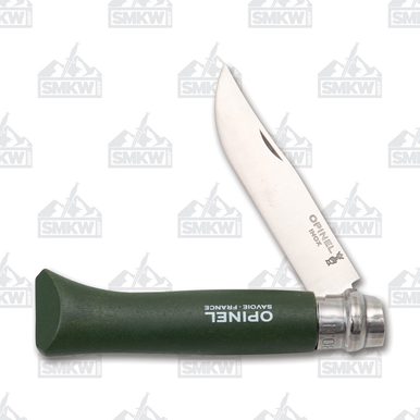Opinel No 08 Colorama Folding Knife Forest Green OP001980CP