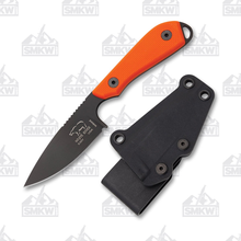 White River M1 Backpacker Pro Black Blade Orange G10 Handles