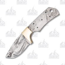 2.62&quot; Damascus Skinner Blade Blank