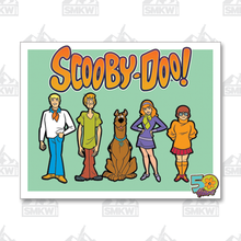 Scooby-Doo! 50 Years Tin Sign