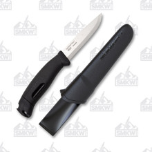 Morakniv Companion Spark Fixed Blade TPE Black 4.1 In Satin Drop Point FS13567