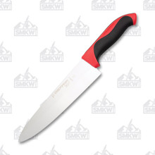 Dexter Russell Inc 360 Series Cooks Knife Red 8 Inch Plain Chefs Blade