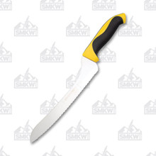 Dexter Russell 360 Scalloped Offset Slicer Yellow Black DR36008Y