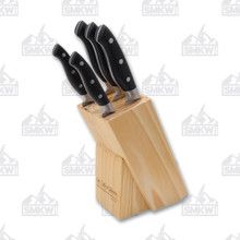 Case Nine Piece Kitchen Knife Block Set Walnut Handles - Smoky Mountain  Knife Works