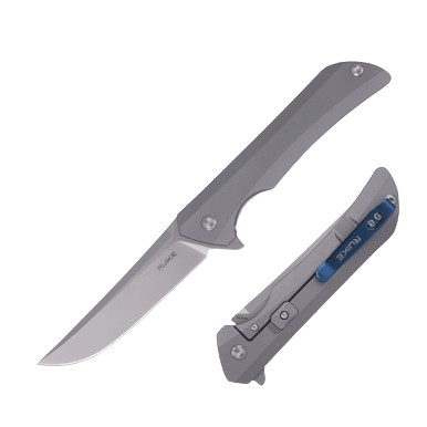 RUIKE Hussar M121-TZ S35VN Titanium Folding Knife - Smoky Mountain