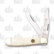 Puma SGB Trapper Smooth White Bone Folding Pocket Knife