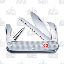 Victorinox Swiss Army 7 Folding Knife Silver Alox