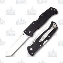 Cold Steel Air Lite Folding Knife 3.5in Plain Black Tanto