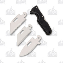 Cold Steel Click-N-Cut Folding Knife 2.5 Plain Interchangeable Blades