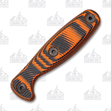 ESEE Xancudo Fixed Blade Orange and Black 3D G-10 Handles No Hole