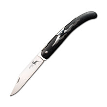 Cold Steel Kudu Lite Folding Knife Black Zy-Ex 4.25 Polished Clip Point CS20KJ