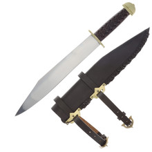 Cold Steel Zerscheider Chopper Fixed Knife Black Kray Ex Handle