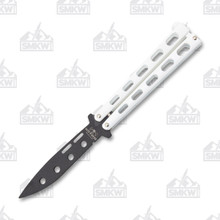 Bear &amp; Son Balisong Trainer White Carbon
